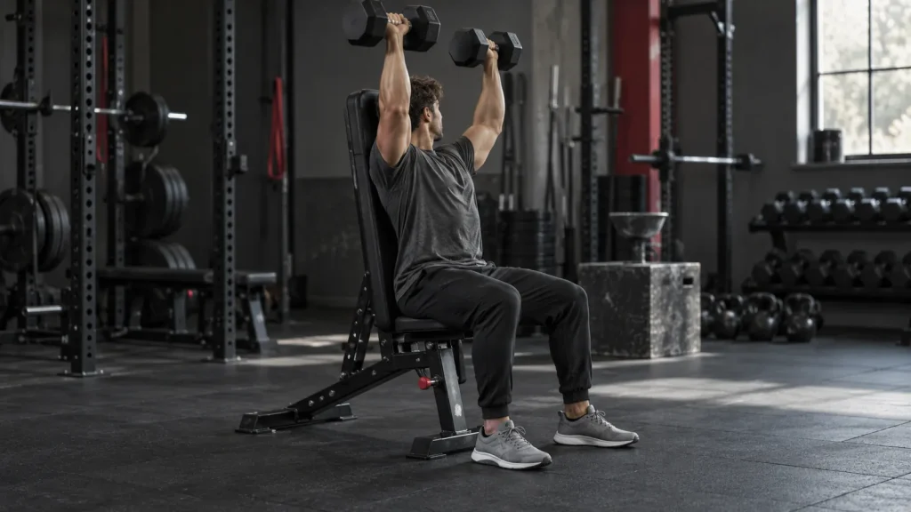 4 day workout split program guide visual