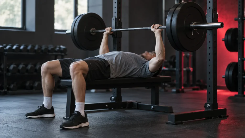 Full body workout routine (3 days a week) program guide visual