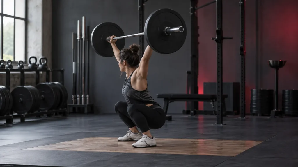 Olympic weightlifting program program guide visual