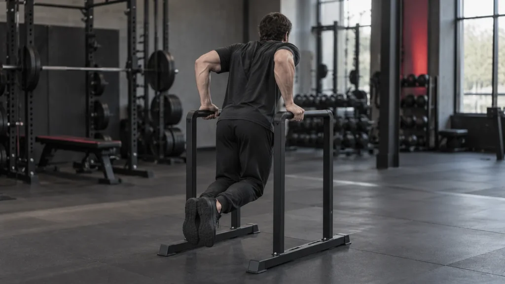 Push day workout program guide visual