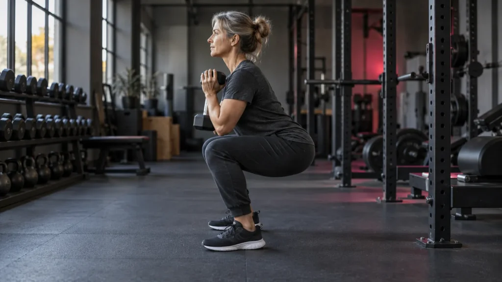 Strength training over 40 program guide visual